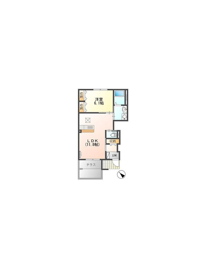 田辺市賃貸アパート　みのり106