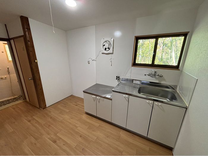 田辺市賃貸アパート　中万呂平家連棟奥側