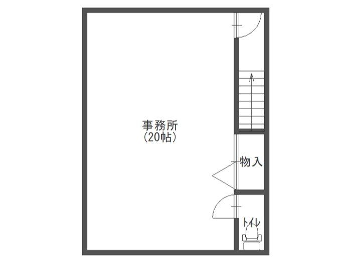 田辺市テナント 深見テナント2階