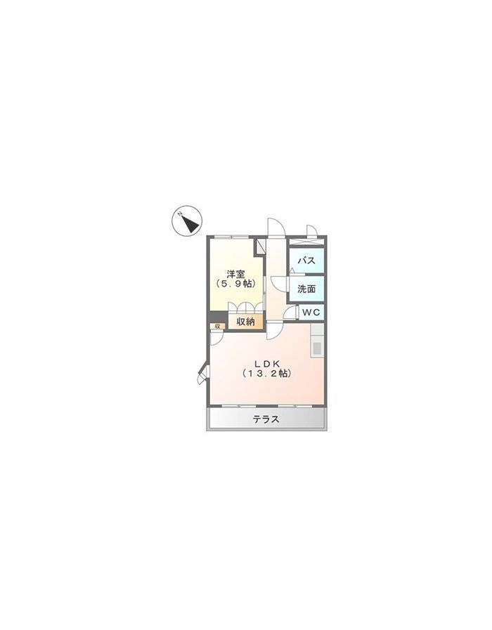 田辺市賃貸アパート　Vin Rose un