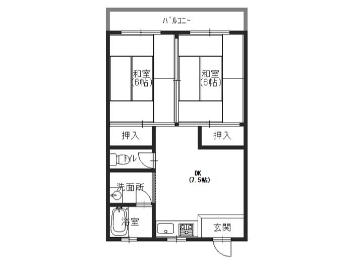 田辺市賃貸アパート メゾン学園102