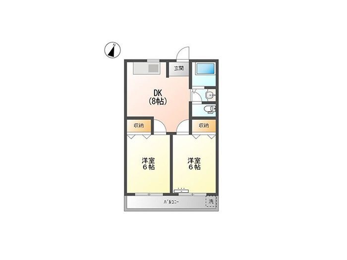 上富田町賃貸アパート　プラージュ丹田