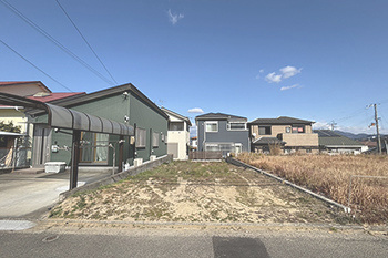 上富田町売土地　朝来