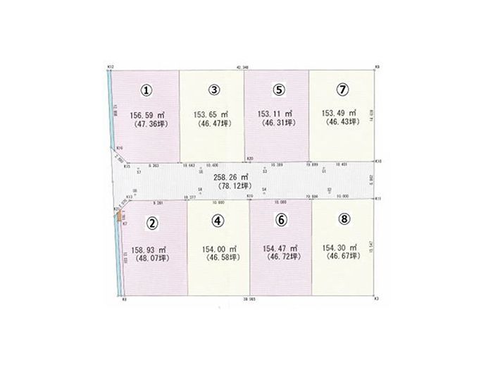 上富田町朝来　売り土地