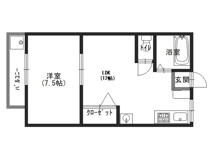 賃貸アパート：ハイツPAL 105号室