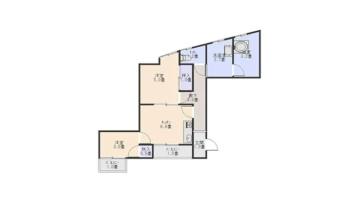 賃貸アパート：田辺市下三栖　ビブレ下三栖 B4-1号室