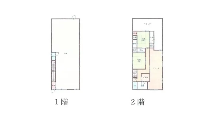 売店舗付中古住宅：田辺市新庄町